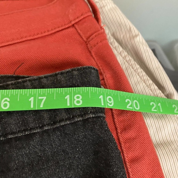 Mudpie Skirt Womens Sz L Black Denim Jean Button Front Frayed Hem Mini‎ - Picture 7 of 9